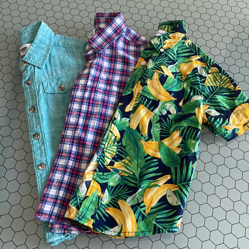 3 Old Navy Button Downs